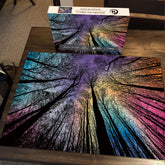 Colpi di foresta magica colorato puzzle 1000 pezzi